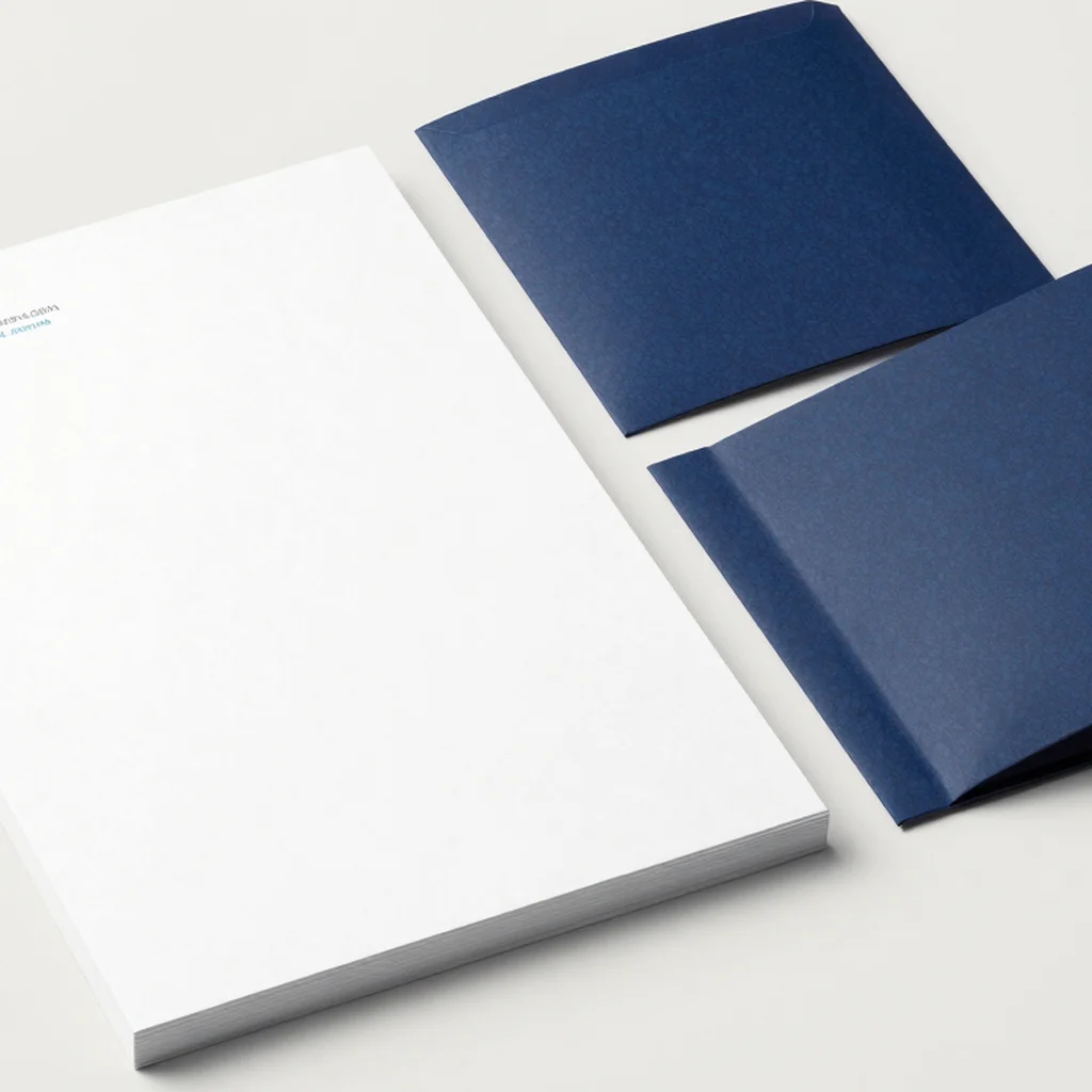 Corporate Letterhead & Presentation Folders