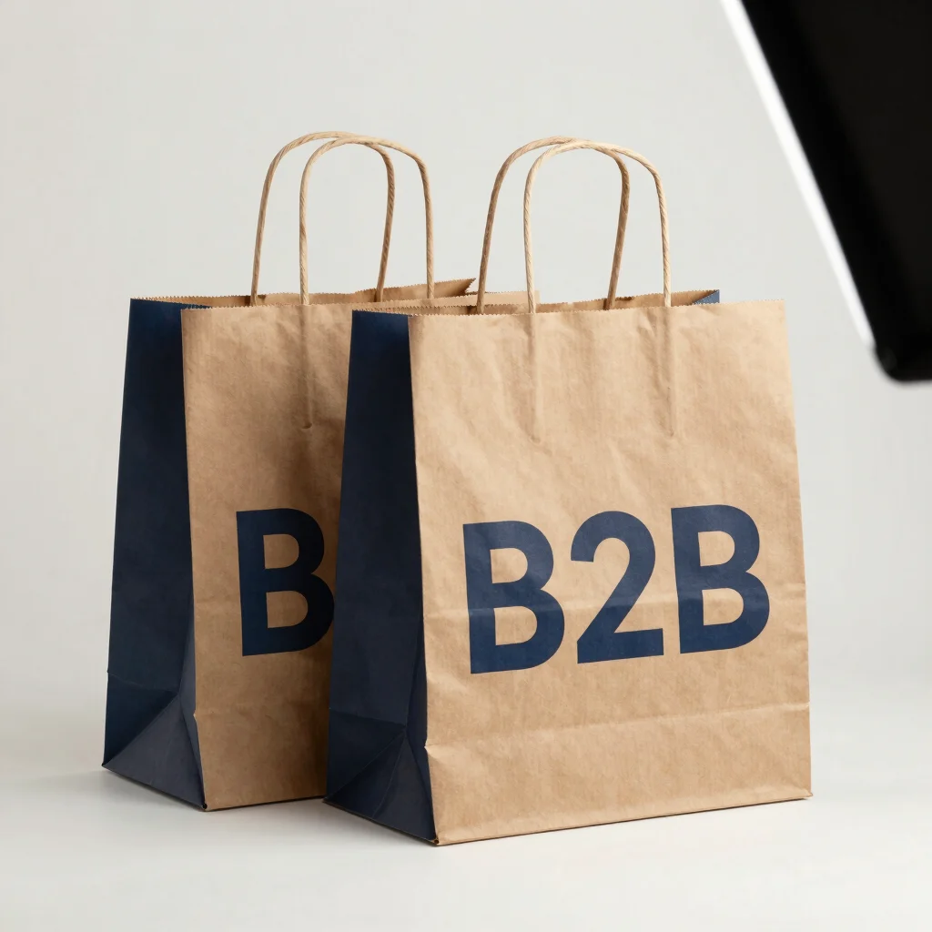 Custom Printed Paper Shopping Bags (200 Pcs)